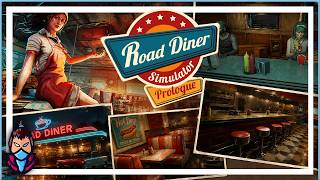 INTENTO GESTIONAR un RESTAURANTE en la RUTA 66 🍔 | Road Diner Simulator: Prologue Gameplay Español