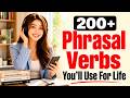 Master 200+ Common Phrasal Verbs 📚 | Real English Conversations