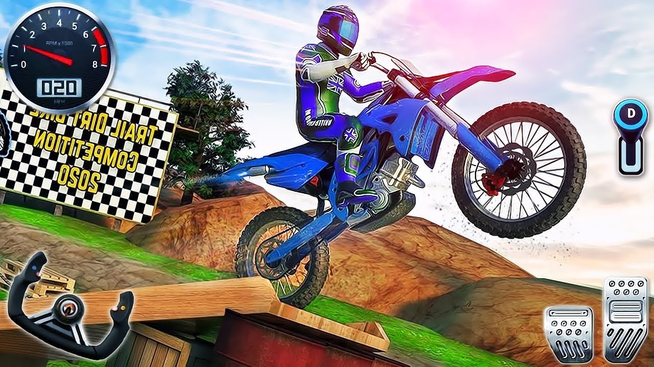 Bike Racing Mega Ramp Tracks - Trials Xtreme 4: Motocross Bike Impossible : Android Gameplay #44