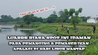 Pemancing Pemaser Ikan Dan Yg Pake Ketapel Juga Ada Emg Idaman Bgt Ini Spot Membludak