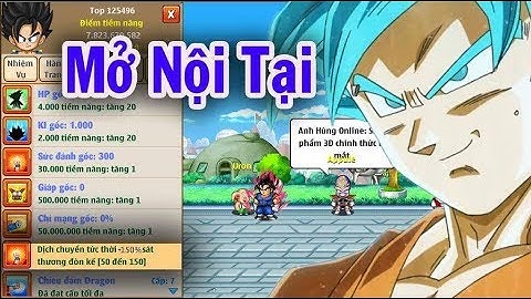 Ngọc Rồng Online - Dùng hết tài Sản Để Mở Nội Tại Cho E Spritez3