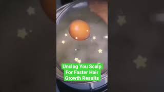 Natural Shampoo To unblock Hair Follicle, for hair growth results #hairgrowth #hairgrowthshampoo