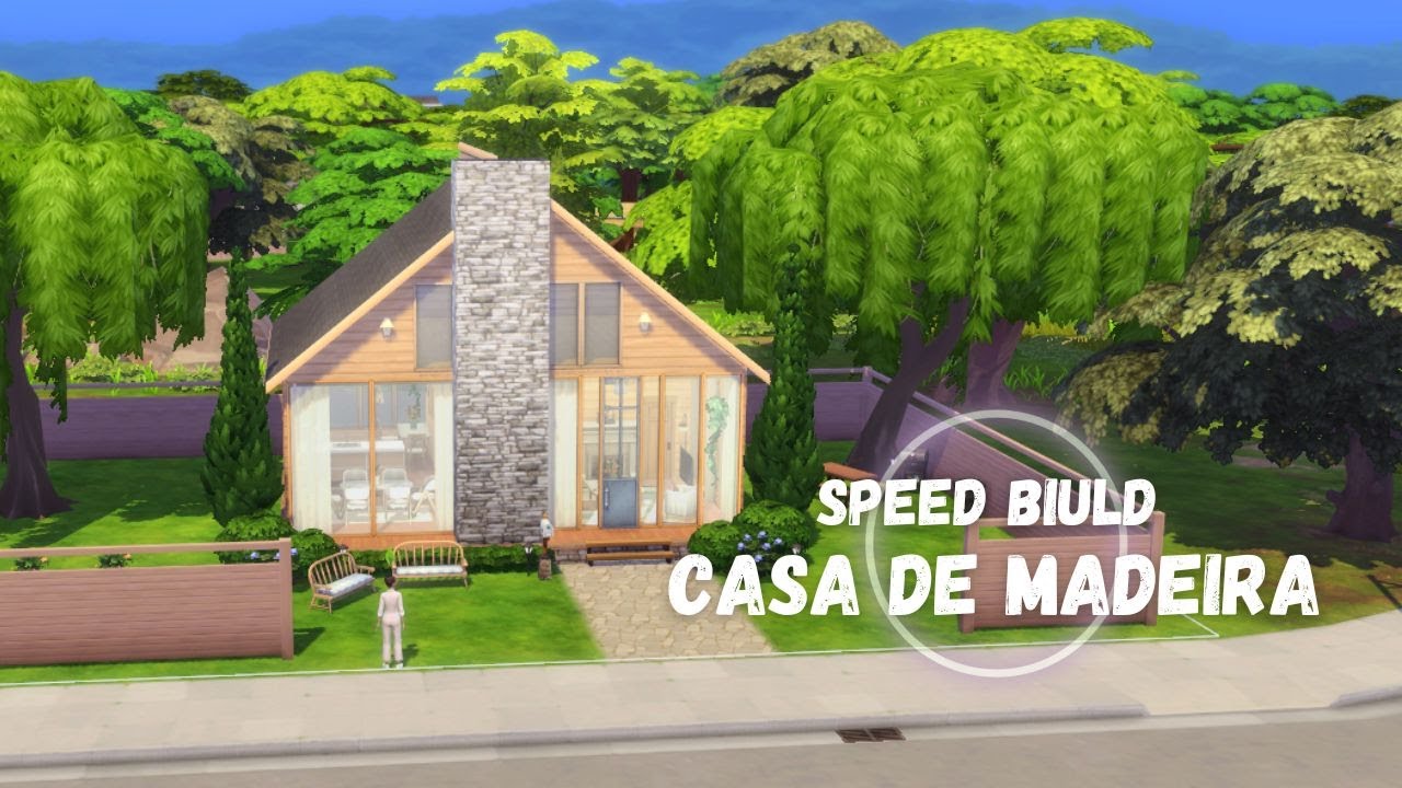 SPEED BUILD CASA DE MADEIRA (WOOD HOUSE) YouTube