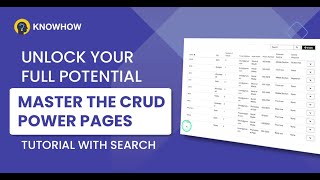 powerapp Power Pages for beginners CRUD Operations