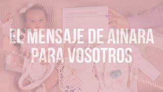 ⭐THE EMOTIVE MESSAGE FROM AINARA /  BABY REBORN DELIVERY TO GALICIA (SPAIN) || Ada Sweet