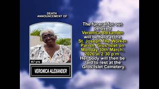 Celebrity Veronica Alexander ~ Short Obituary Net Worth