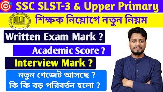 WBSSC New Recruitment Rules | 3rd SLST New Rules || Written Exam, Academic &amp; Interview | By S.SK Sir