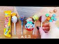 Asmr Unboxing Candy crush 😍 chocolate UNPAKING Candy Lollipops 🍭 😋 satisfying video