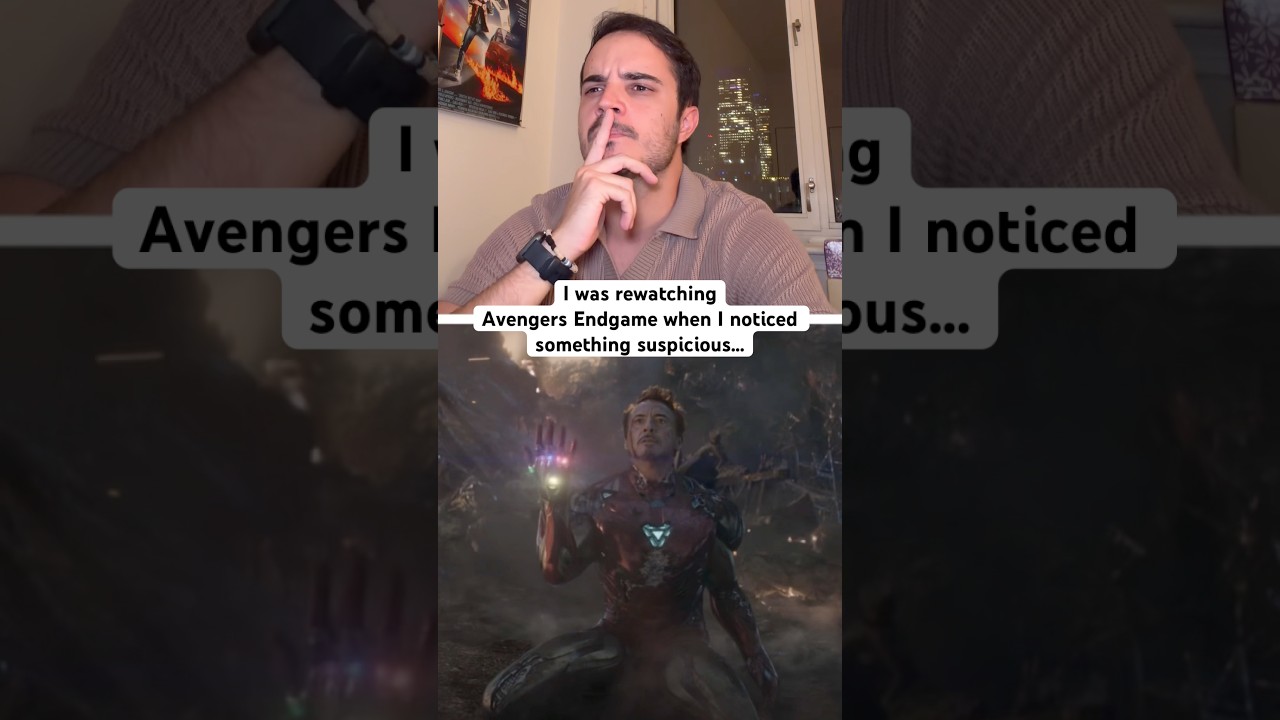 This actually makes sense.. 😳😳😳 #avengers #marvel #shorts
