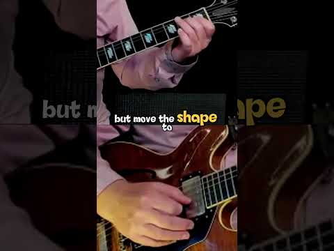 How to move chord shapes on guitar - Expanding chord vocabulary guitar