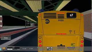 n7 +Select Bus Service on a XDE40 || Nassau Transit Authority