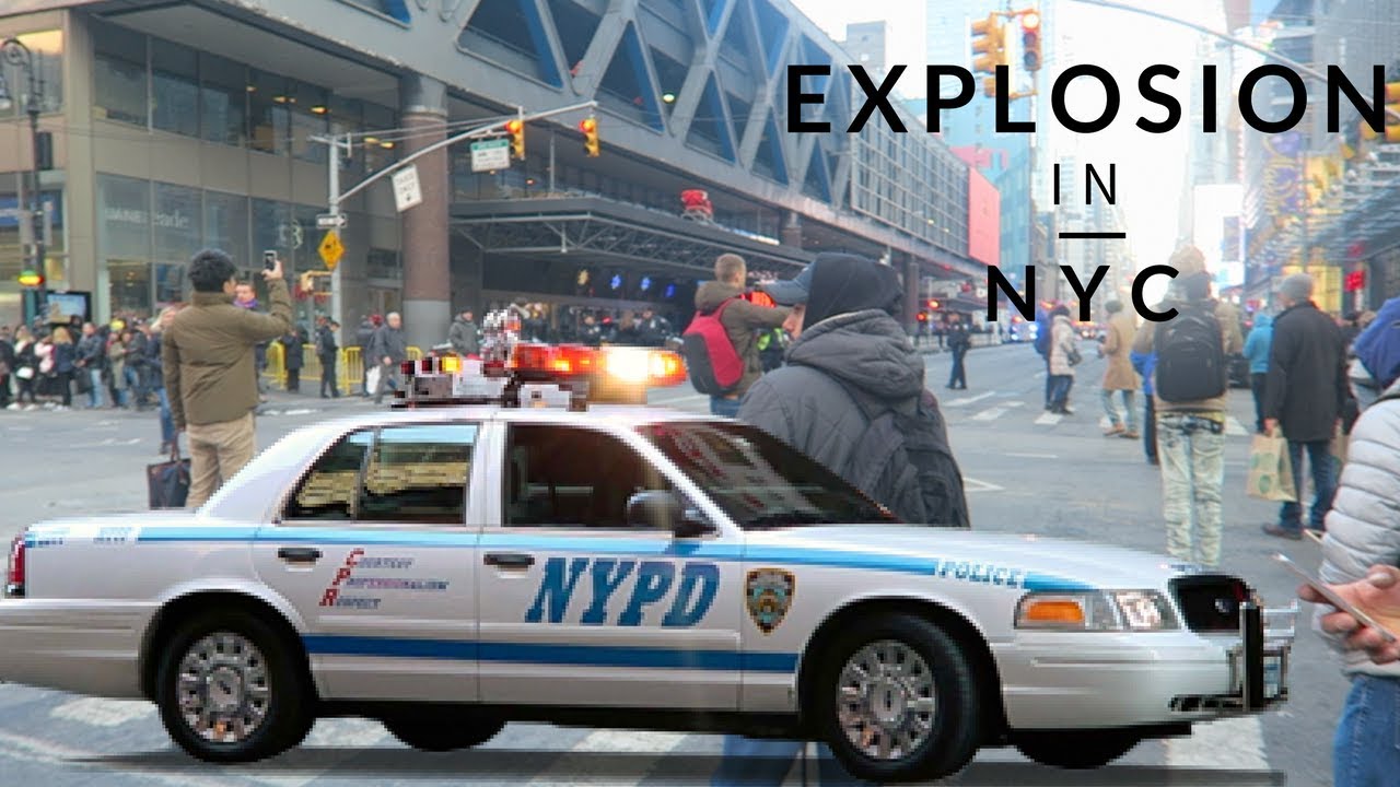 EXPLOSION IN NYC PORT AUTHORITY - MY EXPERIENCE