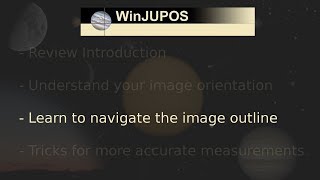 Winjupos Image Measurement Basics - Part 3 Learn To Navigate The Image Outline