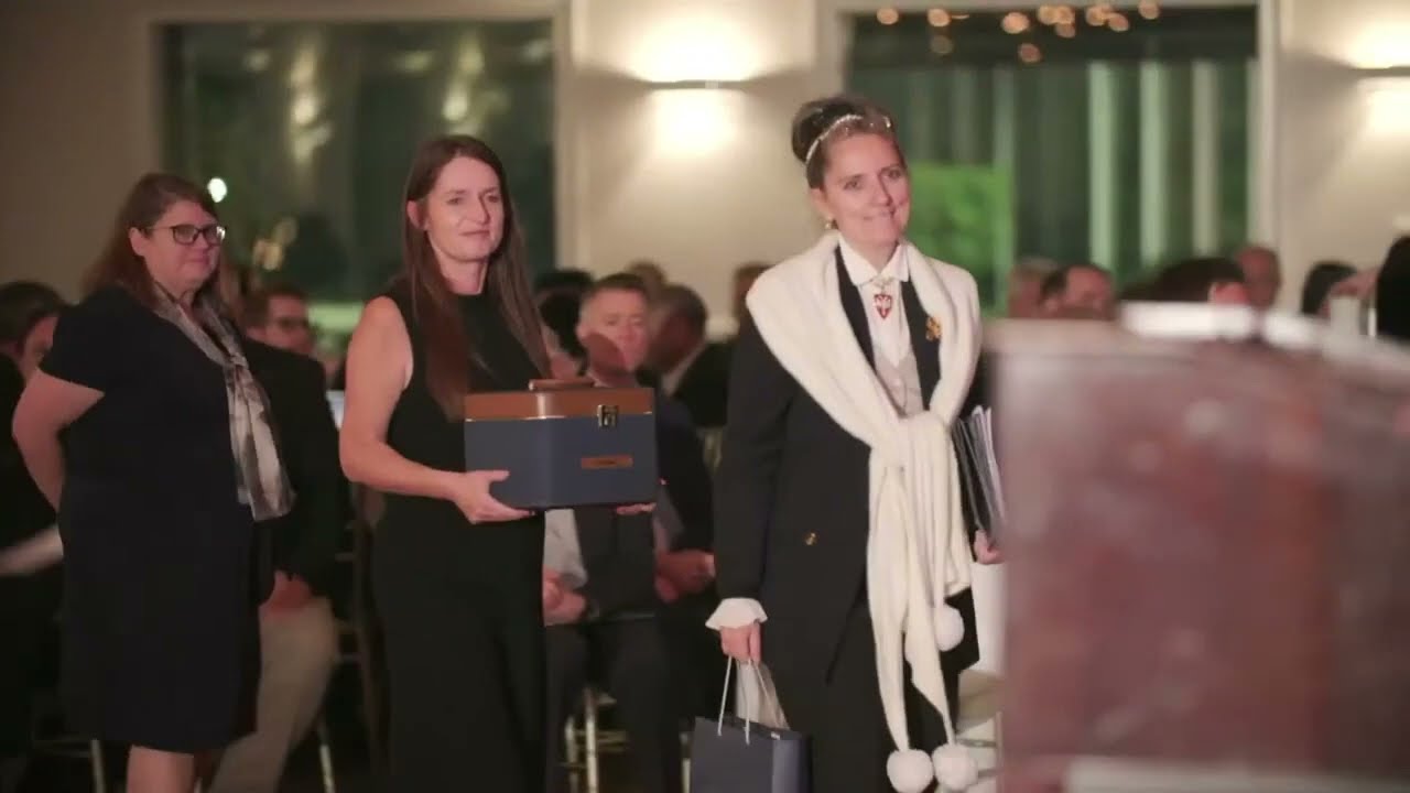 Mark Alessi & Ambassador dr Nikšić, guest of honor at TESLA GALA