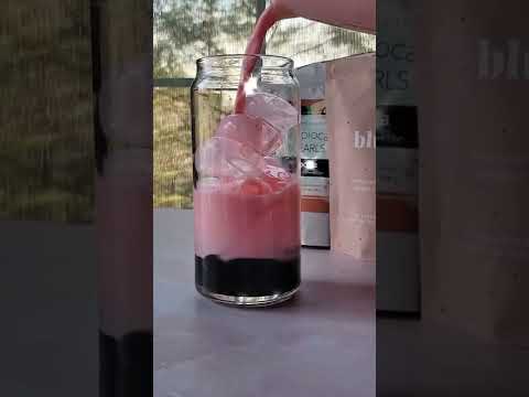 Rose London Fog With Boba Video by gmcoffeeandtea #Shorts