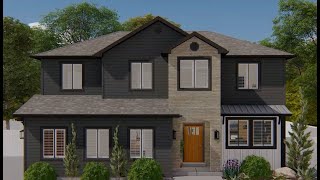 TRADITIONAL HOUSE PLAN 2802-00183 WITH INTERIOR