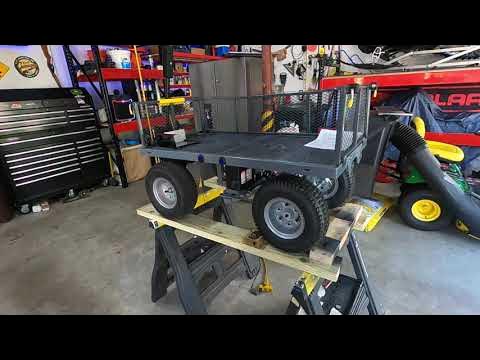 Electric Beach Cart Build from a Kids Electric ATV and Gorilla