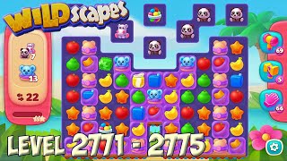 Wildscapes level 2771 - 2775 🐼 Playrix HD
