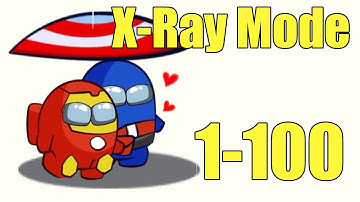 Brain Imposter Teaser - All Levels 1-100 - X-Ray Mode - Android Gameplay Walkthrough Solution