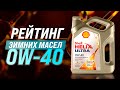 Лучшие густые зимние масла - ТОП-5 масел 0W-40 | Что выбрать в 2022 году?