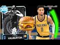 100 OVERALL TYRESE HALIBURTON IS ONE OF THE BEST POINT GUARD IN NBA2K26 MyTeam!!