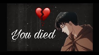 Levi imagine | you died | fake sub