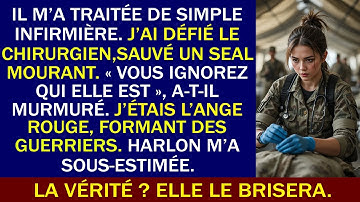 "Infirmière, vraiment ?" se moque le chirurgien — un SEAL blessé dévoile : "Tu ne sais rien d’elle"