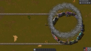 Factorio - Automated Locomotive Loop