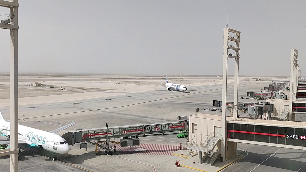 EgyptAir arrival at King Fahd International Airport Dammam YouTube EgyptAir arrival at King Fahd International Airport Dammam YouTube