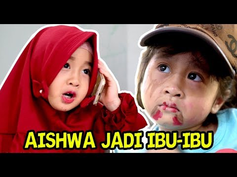 AISHWA JADI IBU  ANAK