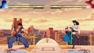 Ryu Vs Juri Hardest Ai Street Fighter Vce