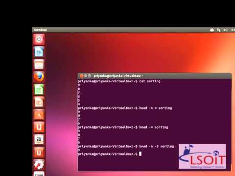 Head and Tail Command in Linux Video Tutorials in Hindi  - WWW.LSOIT.COM