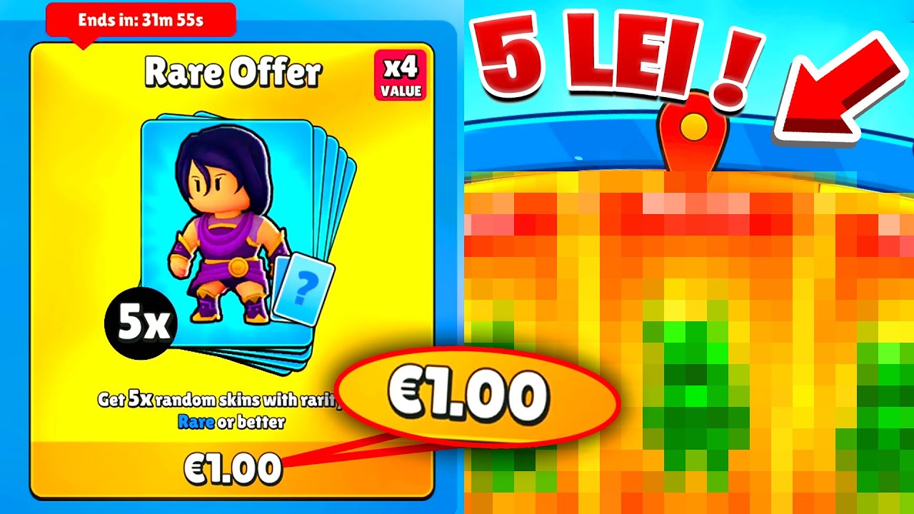 AM CUMPARAT CEA MAI IEFTINA OFERTA pe STUMBLE GUYS ! Cat Costa?