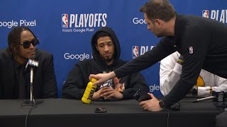 Tyrese Haliburton Gets In Trouble For Having Unsponsored Drink In His Interview 