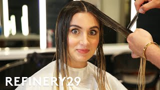 I Tried Getting A Modern Mullet | Hair Me Out | Refinery29
