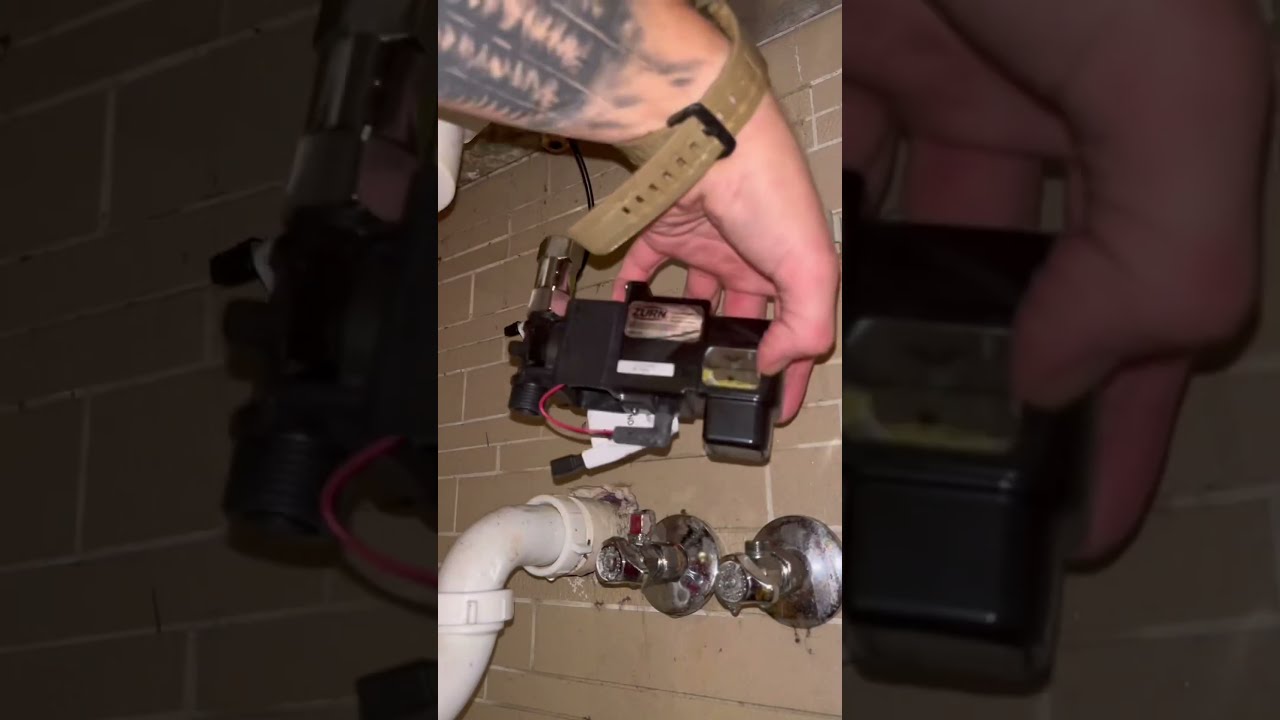 Zurn Sensor Faucet Replacement Mid Day Job Commercial Gas Station If You Know Plumbing