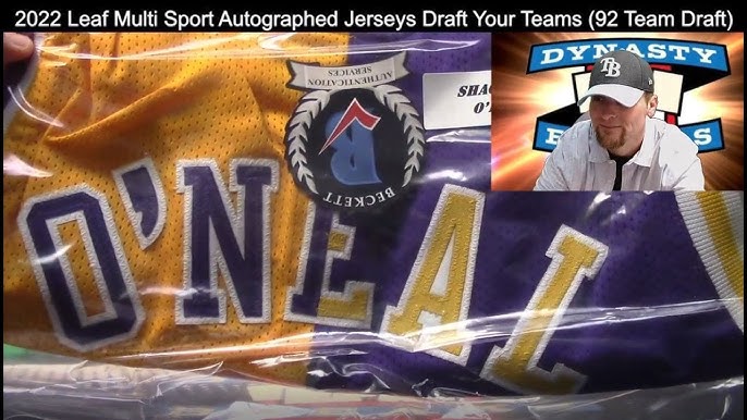 2022 Leaf Autographed Soccer Jerseys Case RANDOM LETTER Group Break #8774 