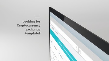 Cryptocurrency Exchange website Template, software | Custom admin panel, Brand logo and more