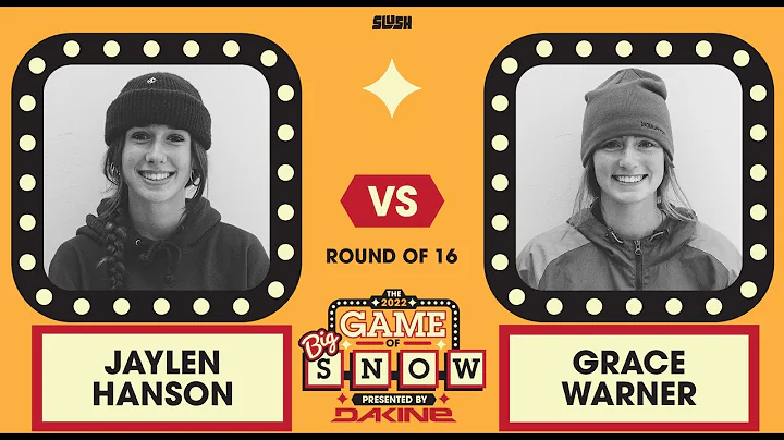 GRACE WARNER VS. JAYLEN HANSON - ROUND OF 16 - 202...