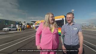 Kinetic launches electric 'Pride Bus' in Melbourne