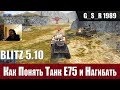 WoT Blitz - Почему Е75 лучший тяж на уровне и как играть - World of Tanks Blitz (WoTB)