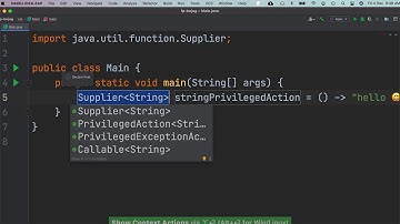 IntelliJ IDEA Tips & Tricks #48: Create a lambda with .lambda postfix template