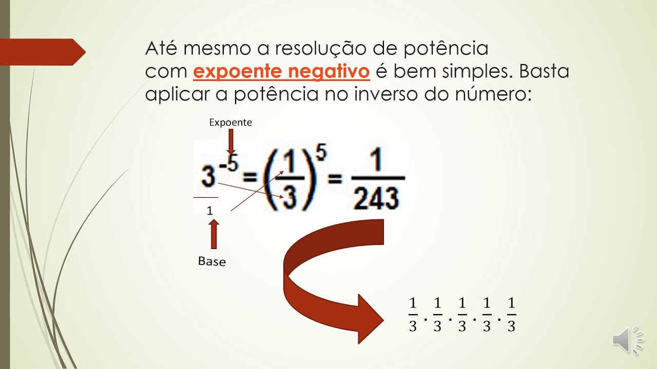 Potenciação Com Expoente Fracionario - FDPLEARN
