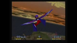 Pilotwings 64 - Birdman - Holiday Island - Evening