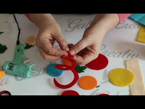 Video: Cum Se Fac Flori Voluminoase Din Fetru