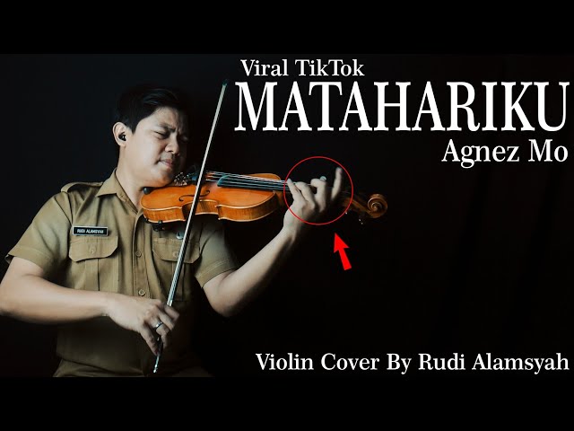 Bikin Merinding Alunan Biola MATAHARIKU - Agnez Mo Violin Cover Guru Muda Rudi Alamsyah class=