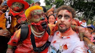 HALLOWEEN ZOMBIE MÉXICO 2022 | ¡Me querían comer vivo! 😱🧟