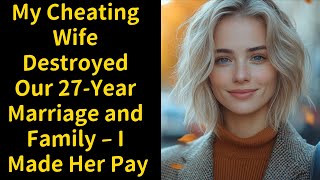 My Cheating Wife Destroyed Our 27-Year Marriage and Family – I Made Her Pay