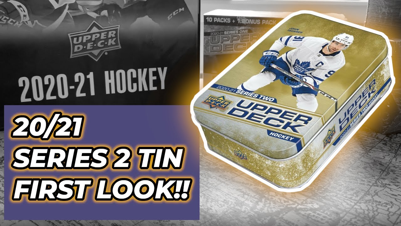 FIRST LOOK! 20/21 Upper Deck Series 2 Tin Opening!