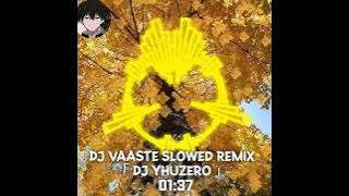 DJ Vaaste Slowed Remix ( DJ YhuZero )